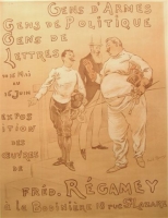 5. 1895 Regamey poster, 92 x 72 cm